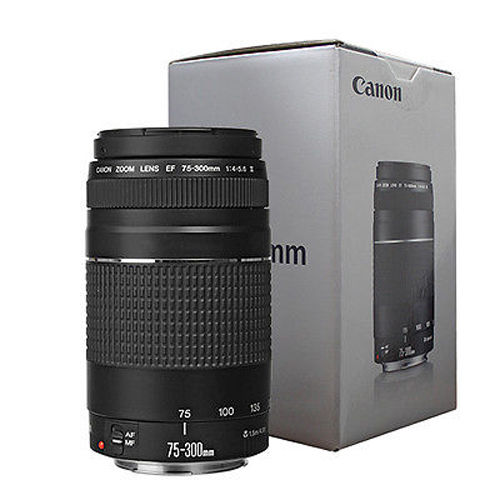 Canon EF 75-300mm f/4.5-6 III Autofocus Telephoto Zoom Lens